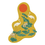 Cranes_and_Lotus_in_a_Sunny_Pond_Hand_Tufted_Rug1