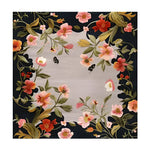 A vibrant Garden Bouquet Hand Tufted Wool Rug featuring an intricate floral design. This square area rug is perfect for enhancing your living room decor with its colorful blossoms set against a soft pastel background. Ideal for those seeking large area rugs or living room rugs 8x10, this wool rug adds a touch of elegance and warmth.