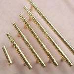Hand-crafted Hammered Brass Cabinet Drawer Pull
