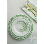 Jade Green Lily of The Valley Decorative Bone China Plate 8.66" or 22 cm