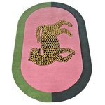 Leopard_on_Pink_Oval_Hand_Tufted_Wool_Rug
