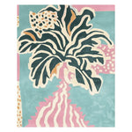 This vibrant area rug features a unique abstract design with floral and cloud motifs in soft pastel colors. Hand tufted from high-quality wool, this contemporary rug is perfect for adding a touch of artistic flair to your living room. Ideal as an 8x10 rug, it blends seamlessly with modern decor, making it a standout piece among area rugs for the living room.