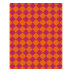 Experience the vibrant charm of the Clovers Hand Tufted Rug, an 8 x 10 ft area rug perfect for your living room. This wool rug features a striking pattern of bold purple clovers against a bright orange background, adding a lively touch to any space.