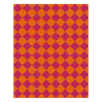 Experience the vibrant charm of the Clovers Hand Tufted Rug, an 8 x 10 ft area rug perfect for your living room. This wool rug features a striking pattern of bold purple clovers against a bright orange background, adding a lively touch to any space.