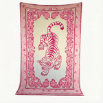 prowess in pink garden hand tufted rug