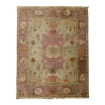 Beautiful Rustic Heritage Hand Knotted Area Rug showcasing a vintage design with intricate patterns. This elegant Persian rug is perfect for enhancing the charm of any living room.