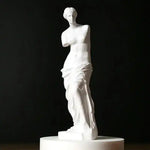 Standing Goddess Venus Statue - White