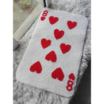 The Queen of Hearts Bath Mat
