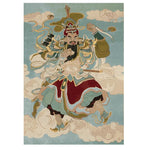 Warrior in the Sky Hand Tufted Rug