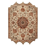 This exquisite hand tufted area rug, titled 'Whispers of the Persian Garden', features a classic Persian design with intricate floral patterns in warm hues of red and beige. Made from high-quality wool, this vintage rug offers a luxurious feel underfoot. Perfect as an 8x10 living room rug, it brings an elegant touch to any space, making it an ideal choice for those seeking area rugs for living rooms or Persian rugs that add a touch of timeless beauty.