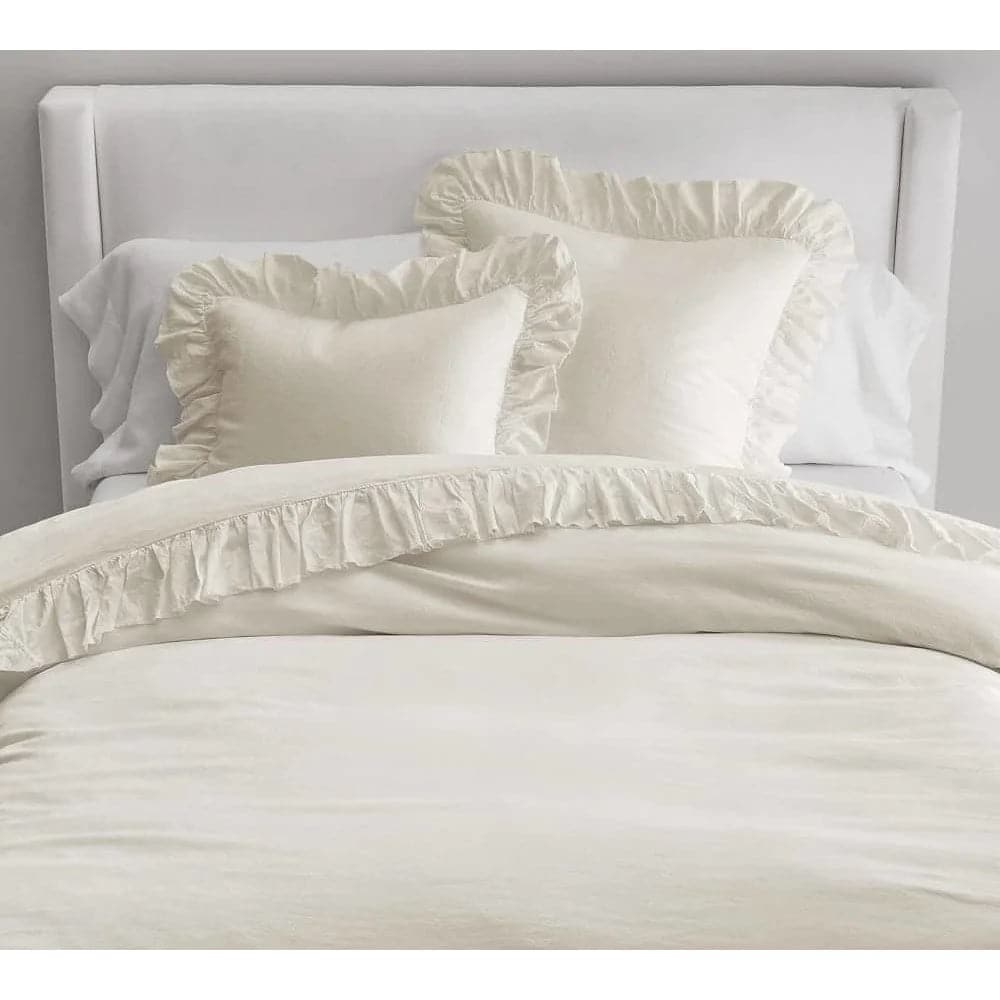 Linen Cushion Cover PURE BASIC - ivory - long