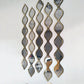 5 Pieces Water Drop Acrylic Wall Decorative Mirrors - MAIA HOMES