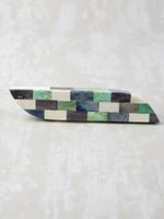 Bone-Inlay Curved Cabinet Drawer Pulls Style 1