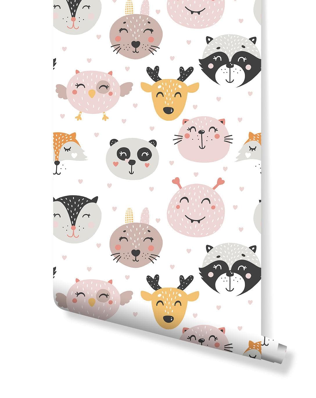 Cute Woodland Animals Removable Wallpaper - MAIA HOMES