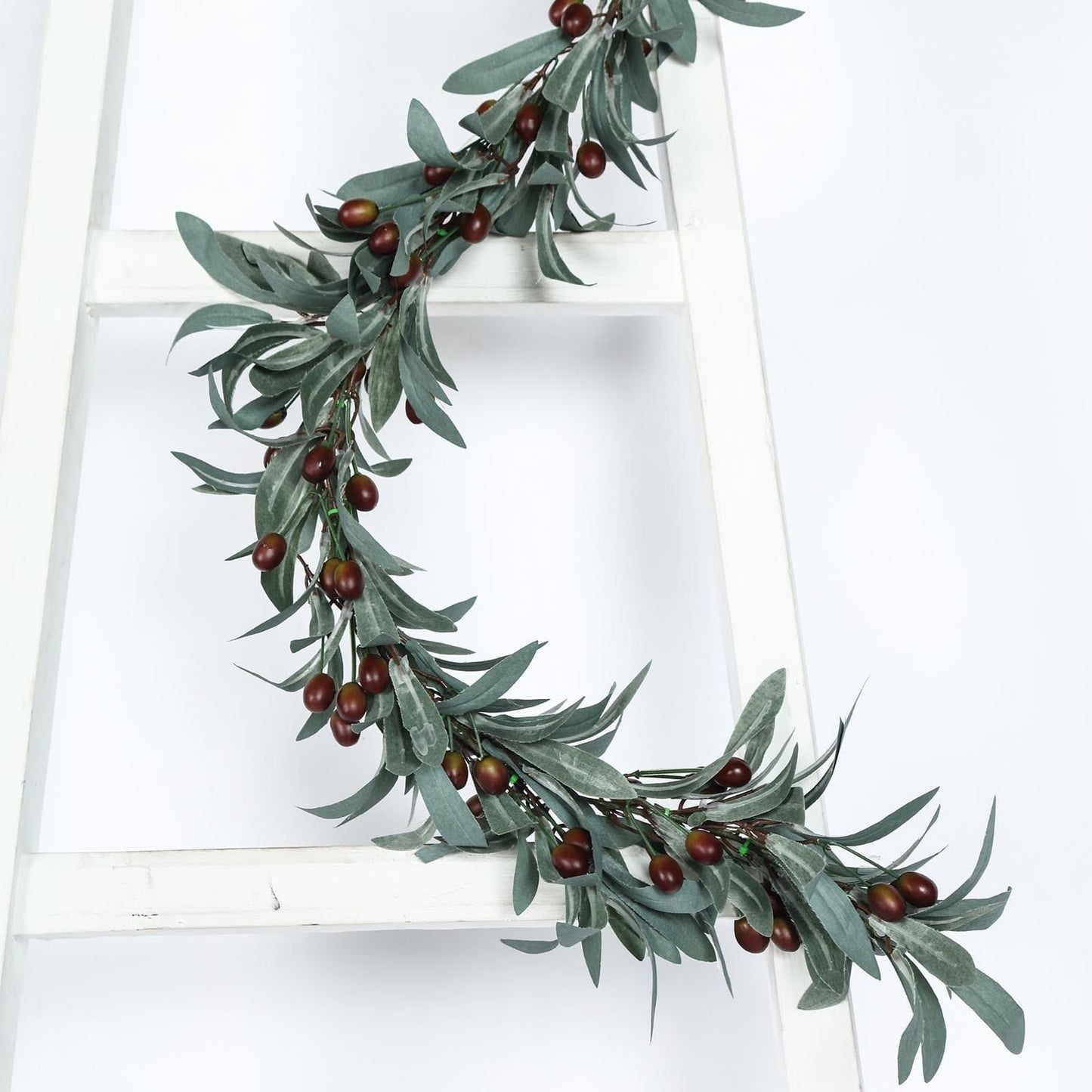 Faux Olive Branch Decorative Garland - MAIA HOMES