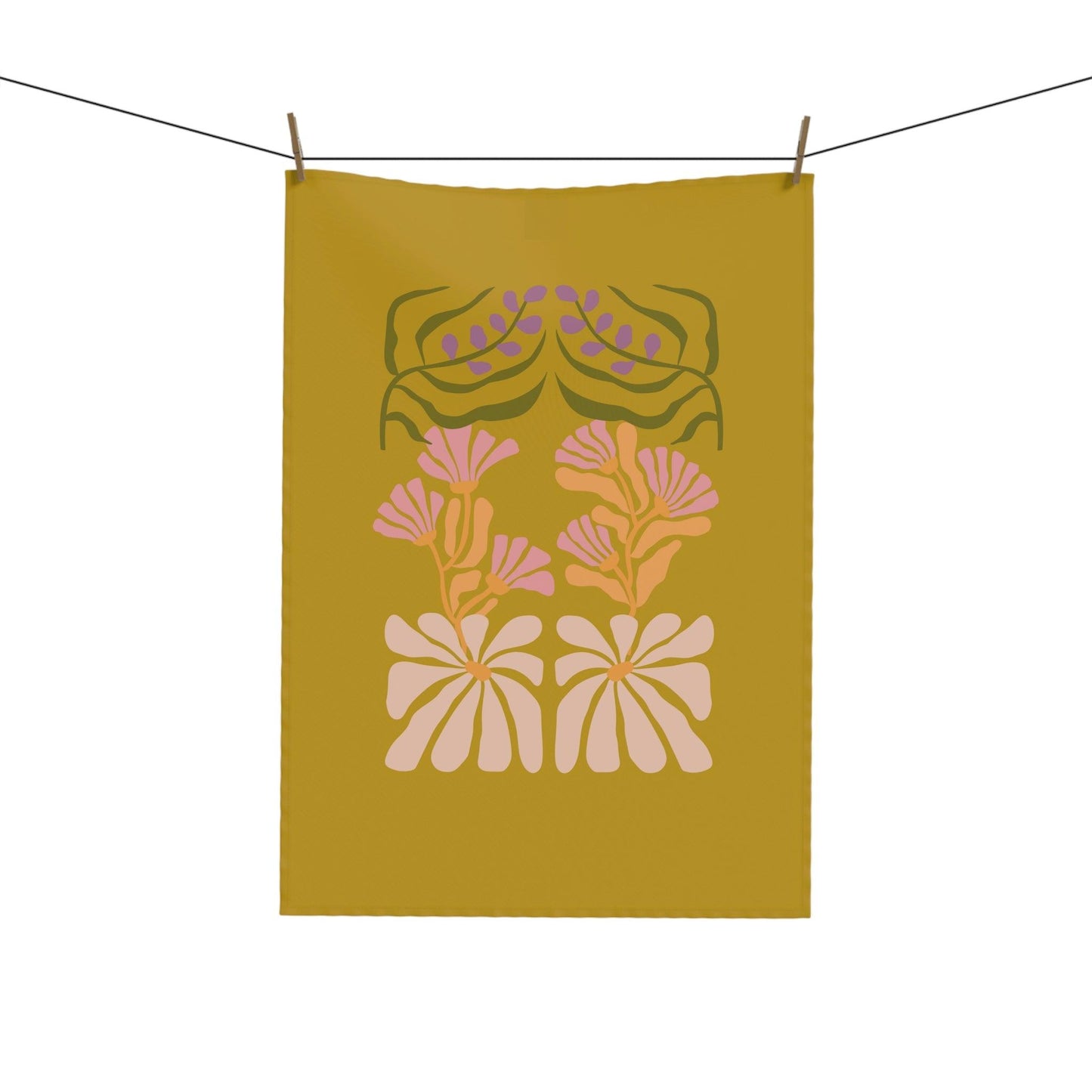 Flower Power Tea & Kitchen Towel - MAIA HOMES