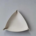 Foldable Vegan Leather Key Storage white