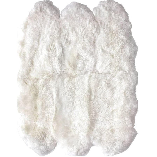 Genuine Sheepskin Wool Rug - MAIA HOMES