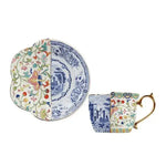 Irregularly Chinoiserie Tiger Mug and Saucer Set 200ml-300ml Adeline