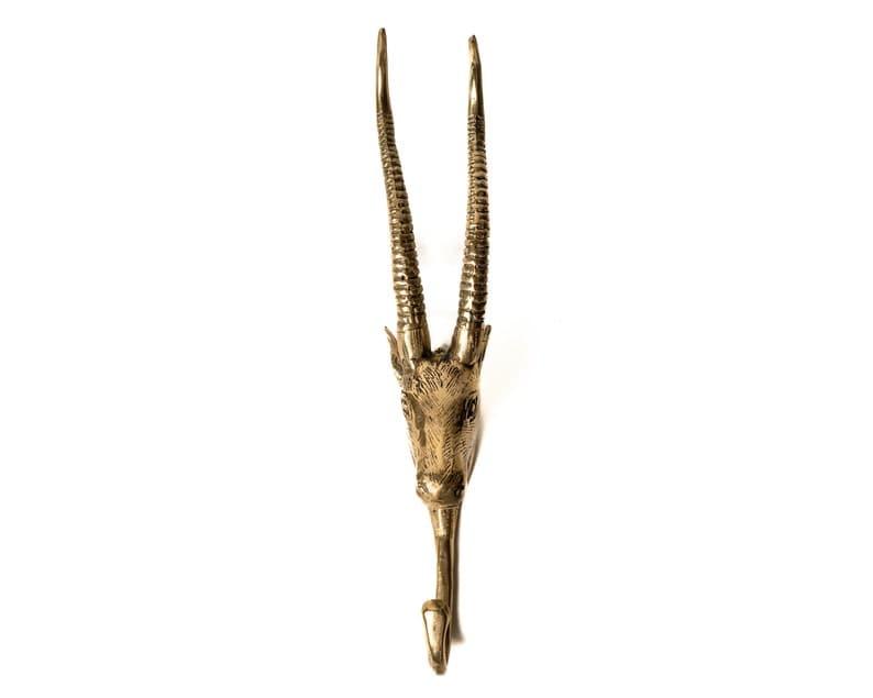 Solid Brass Giraffe Wall Hook