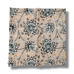 Lyla Hand Block Printed Cotton Napkins Fade Pink