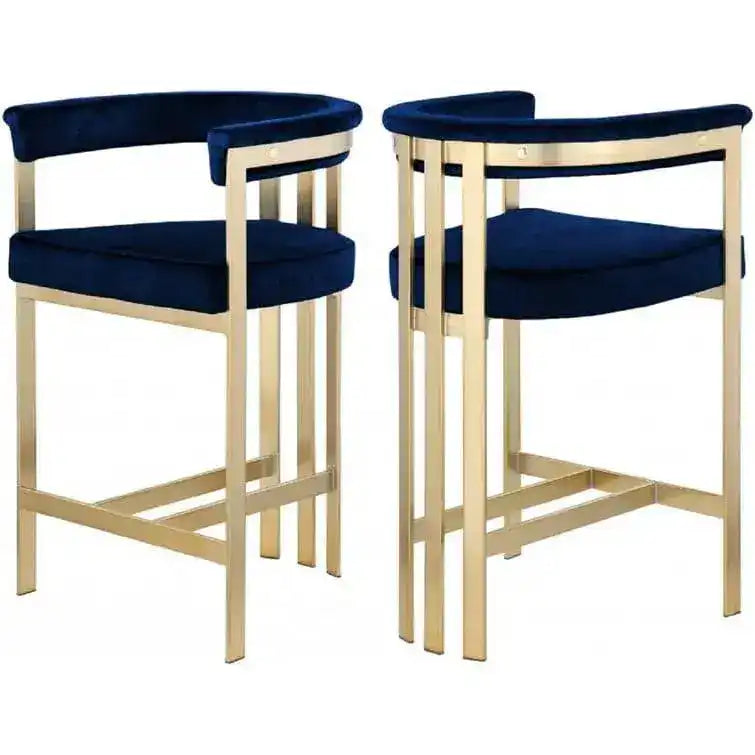 Saturn Bar Stool in Gold MAIA HOMES