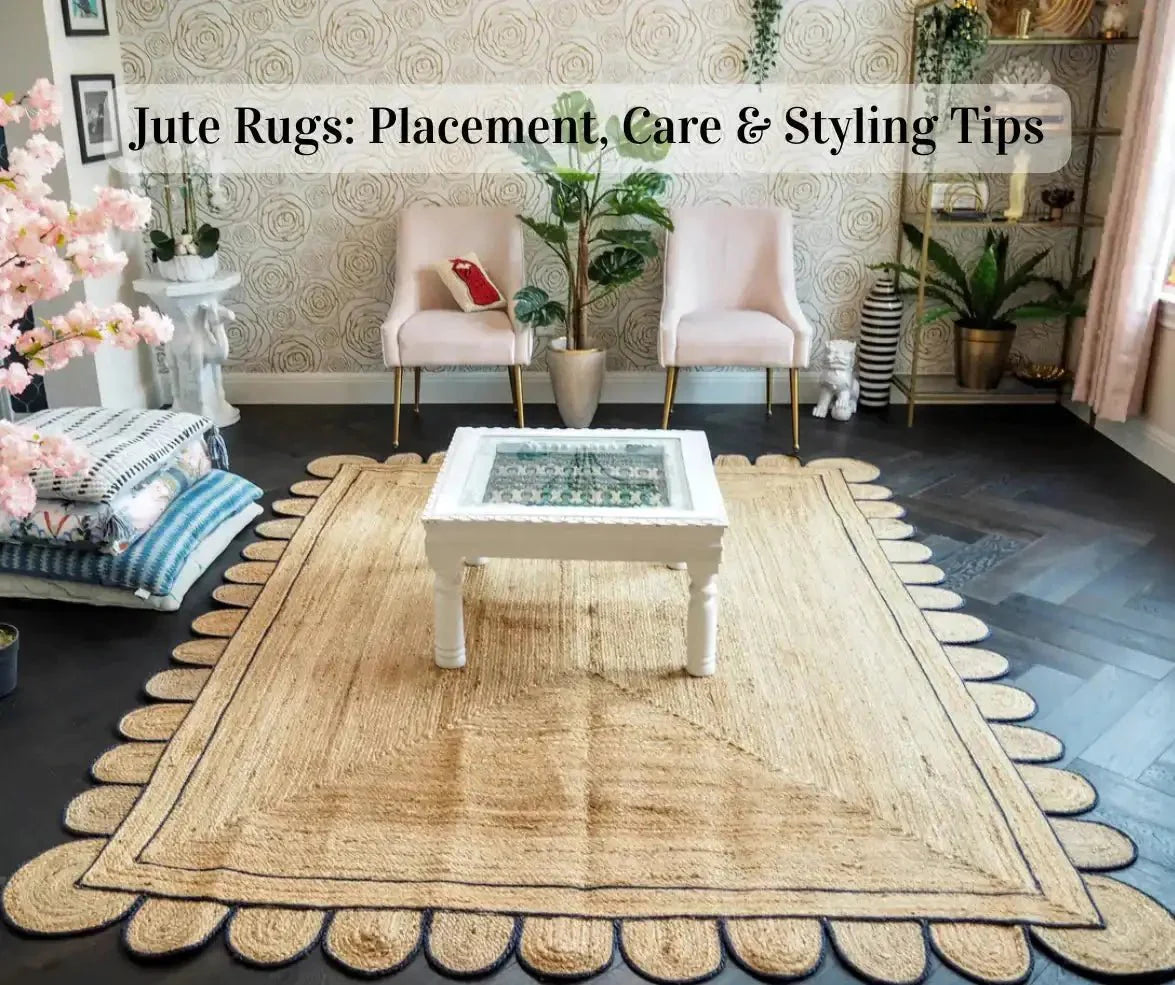 Can Jute Rugs Be Used Outdoors? A Complete Guide to Styling and Maintaining Jute Rugs - MAIA HOMES