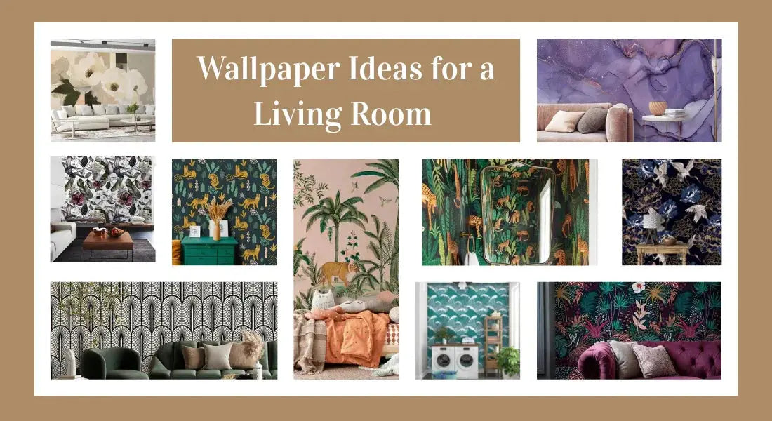 Wallpaper Ideas for a Living Room That Looks Stylish Year After Year