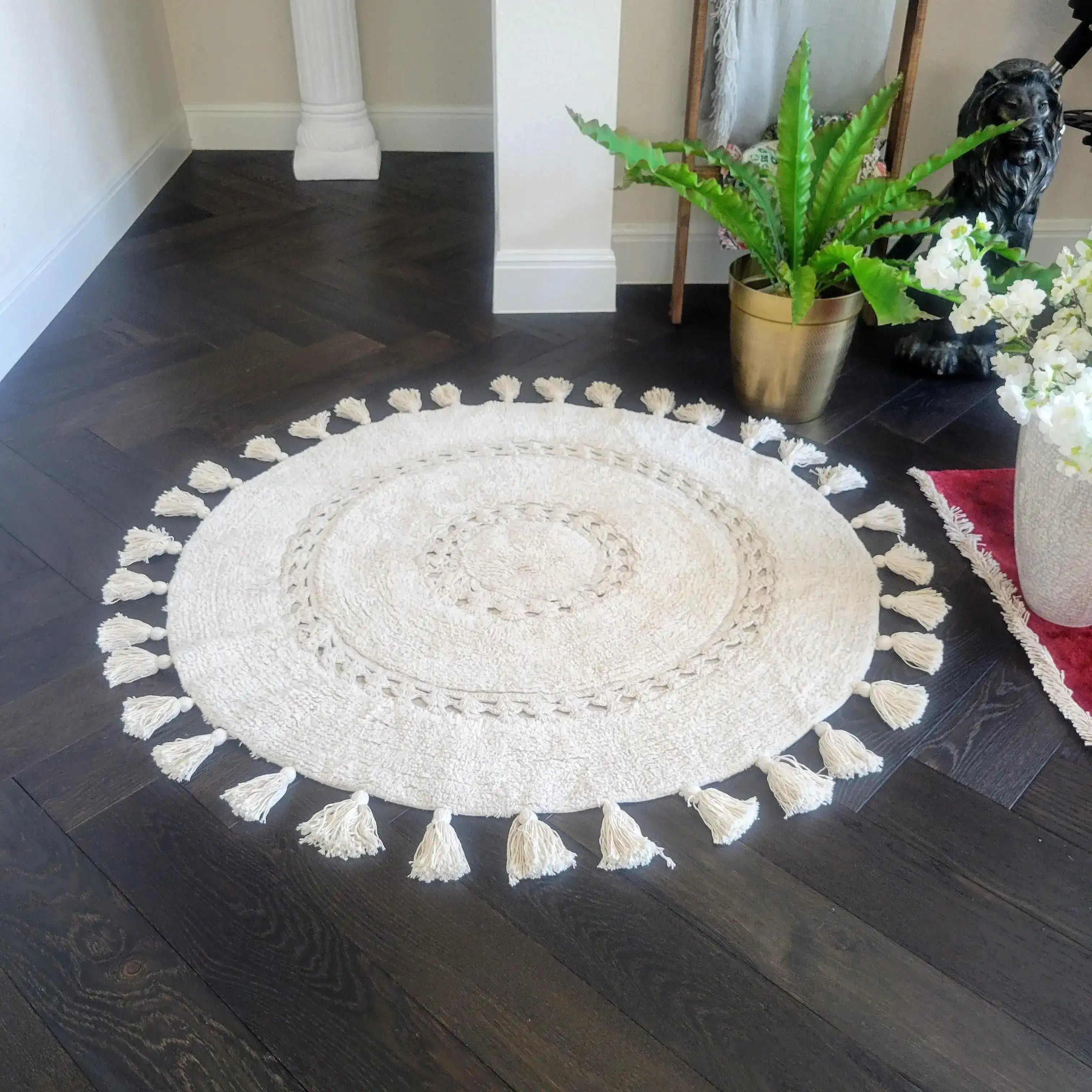 Round Cotton Rug