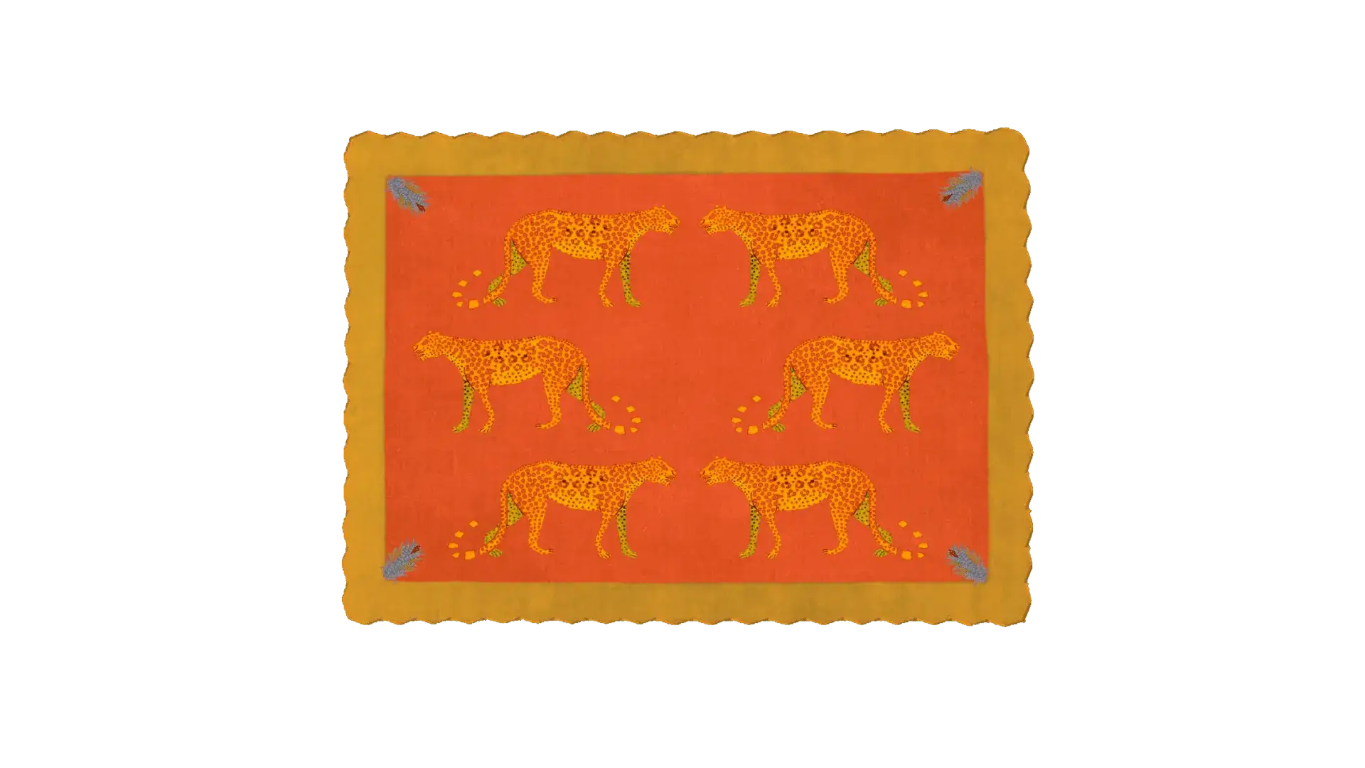 Orange Rugs - MAIA HOMES