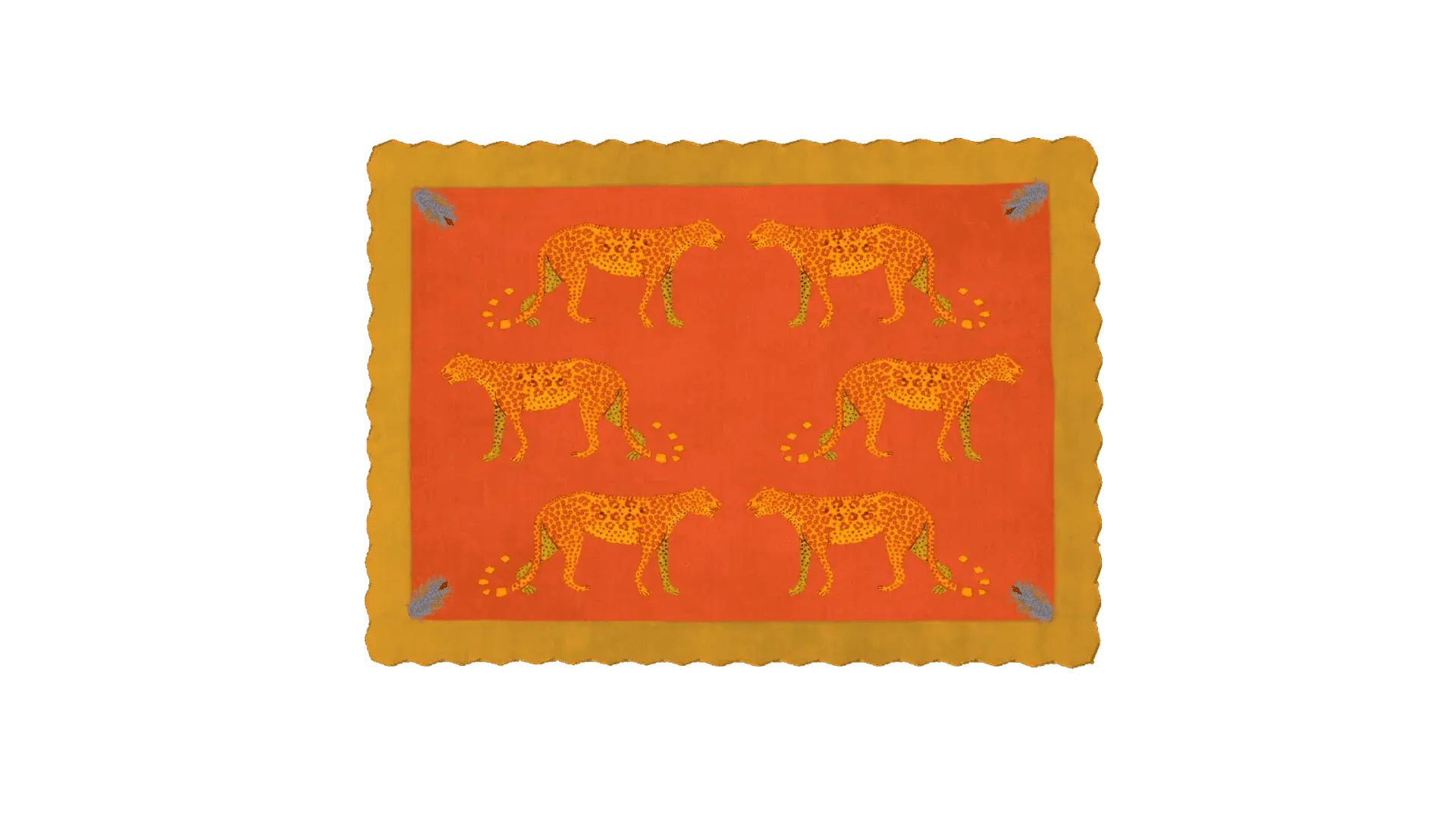 Orange Rugs - MAIA HOMES