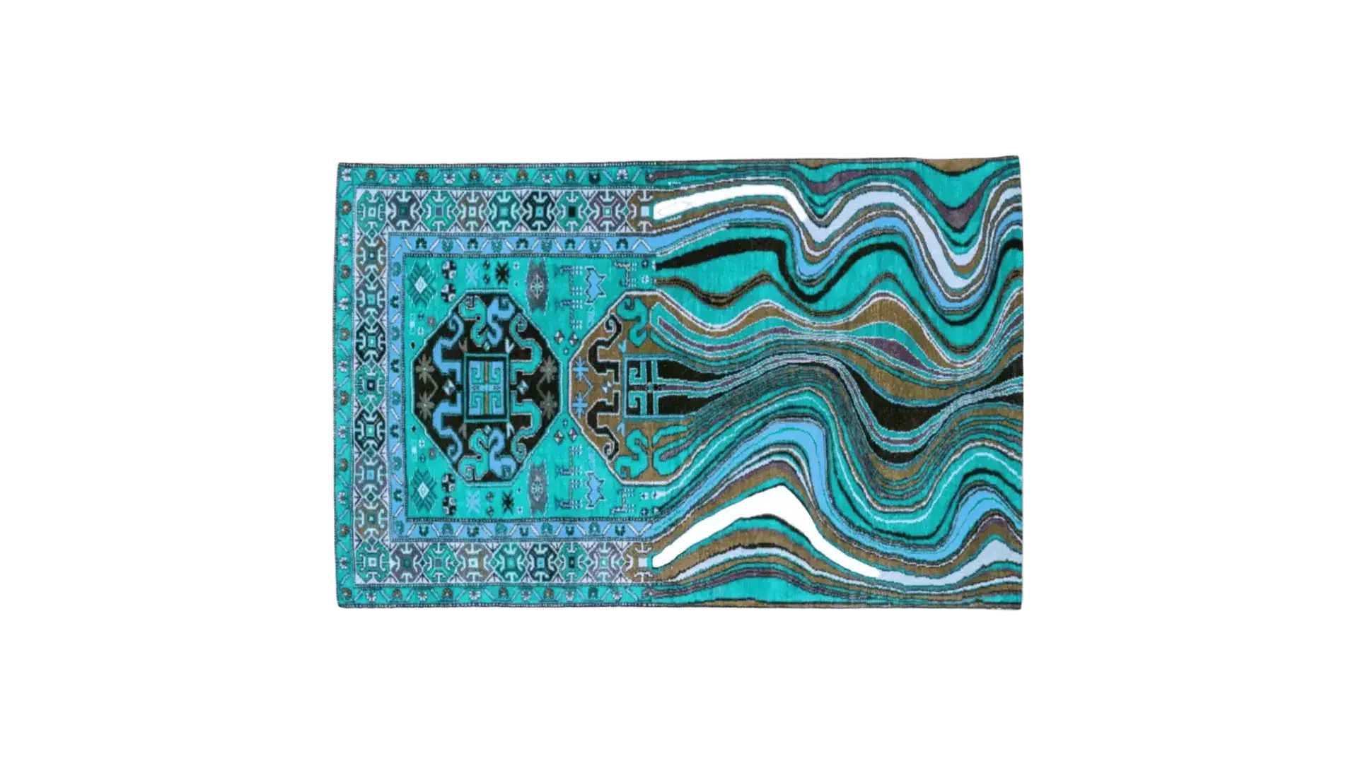Turquoise Rugs Collections - MAIA HOMES