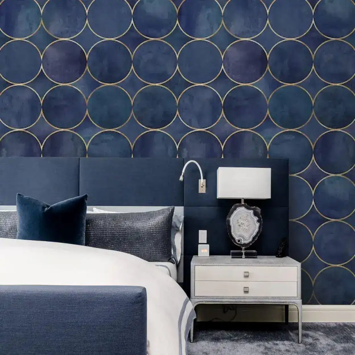 Geometric Wallpaper - MAIA HOMES