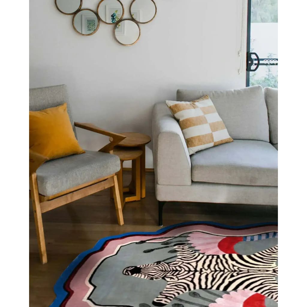 Vintage Hand Tufted Rug