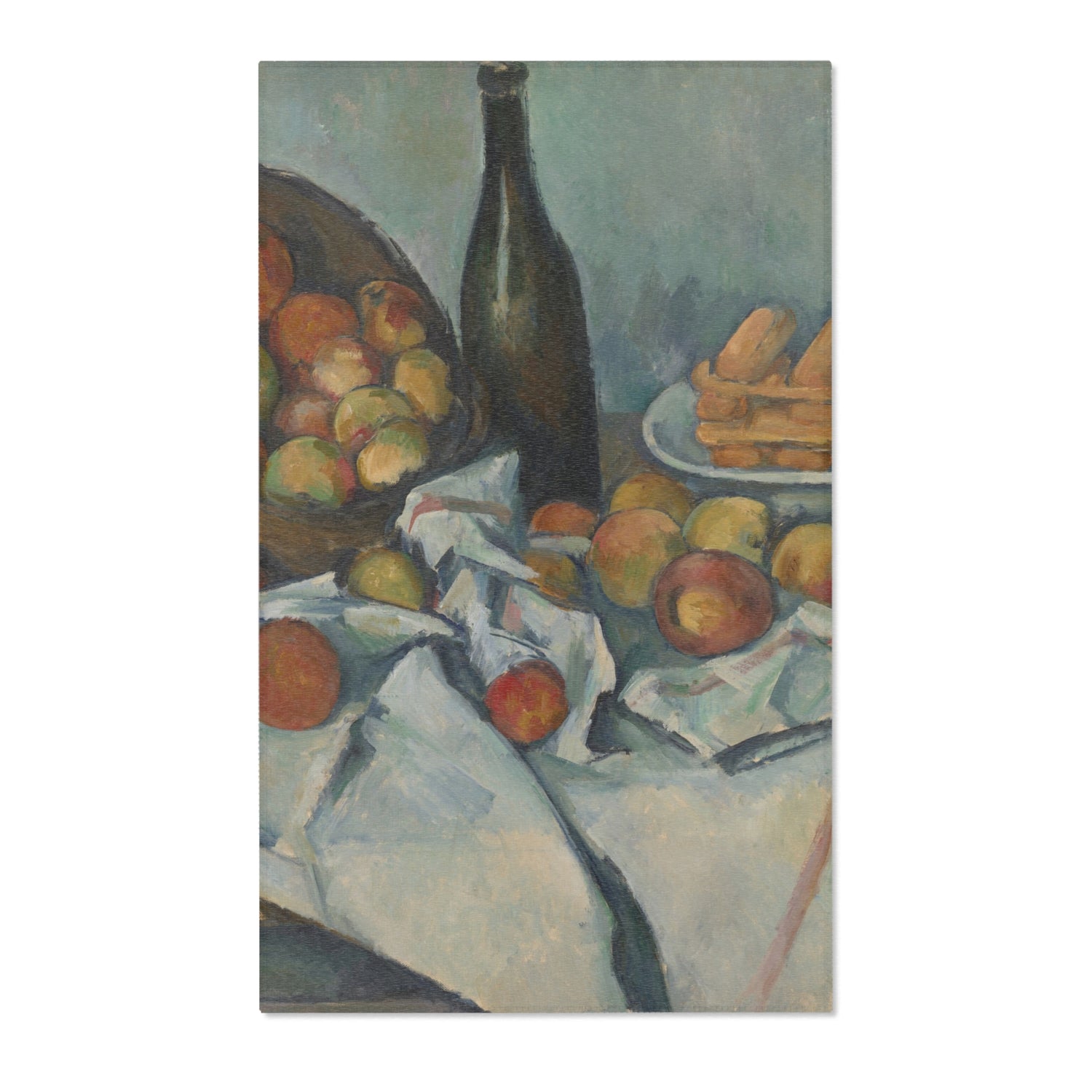The Basket of Apples - Paul Cezanne Area Rug