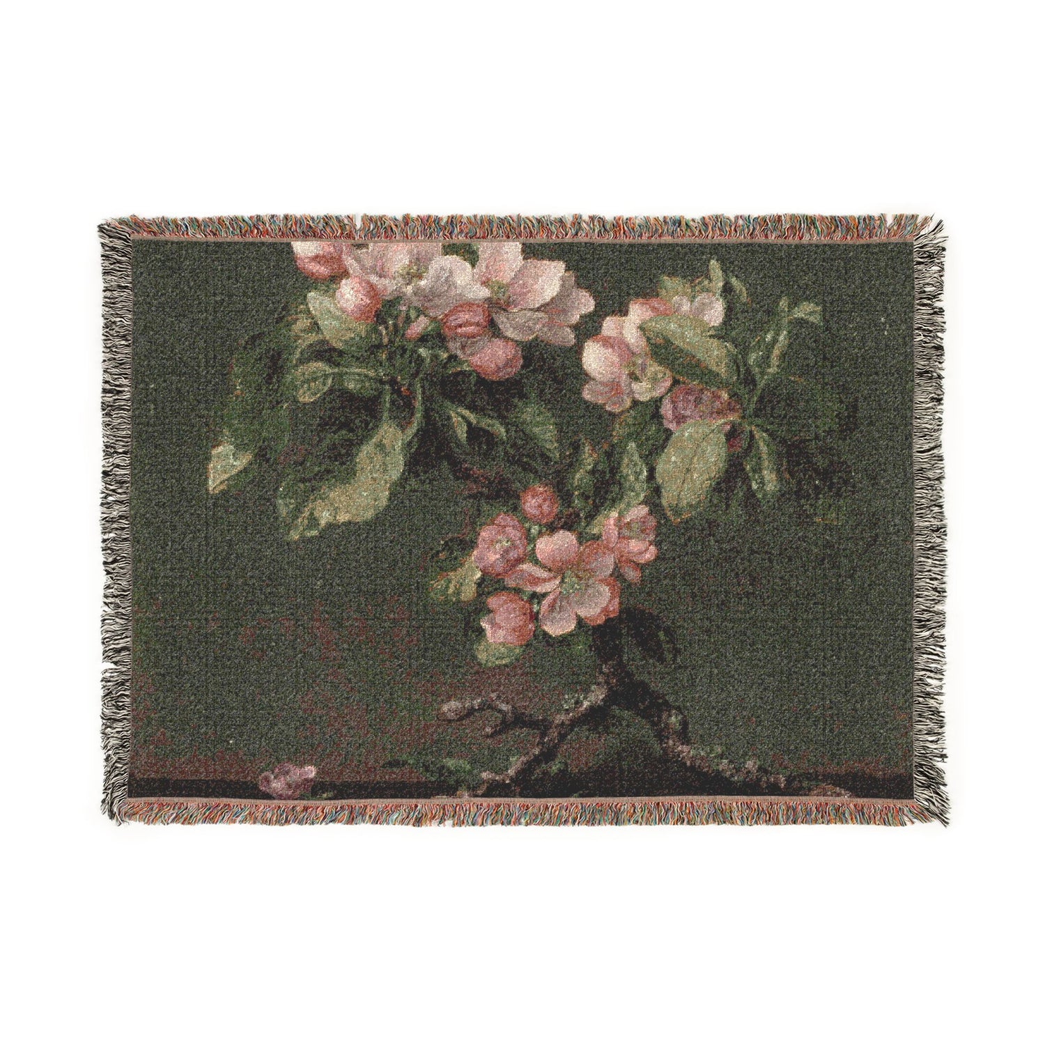 Apple Blossoms Tapestry Blanket