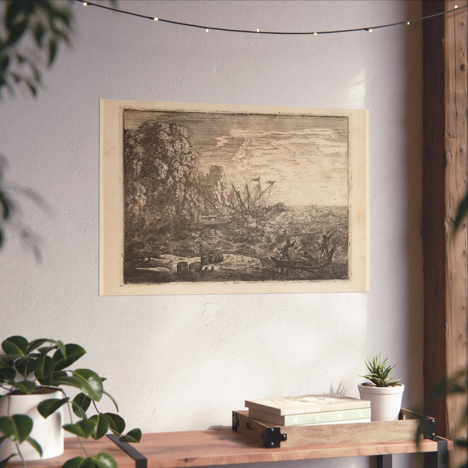 The Tempest - Claude Lorrain Fine Art Poster