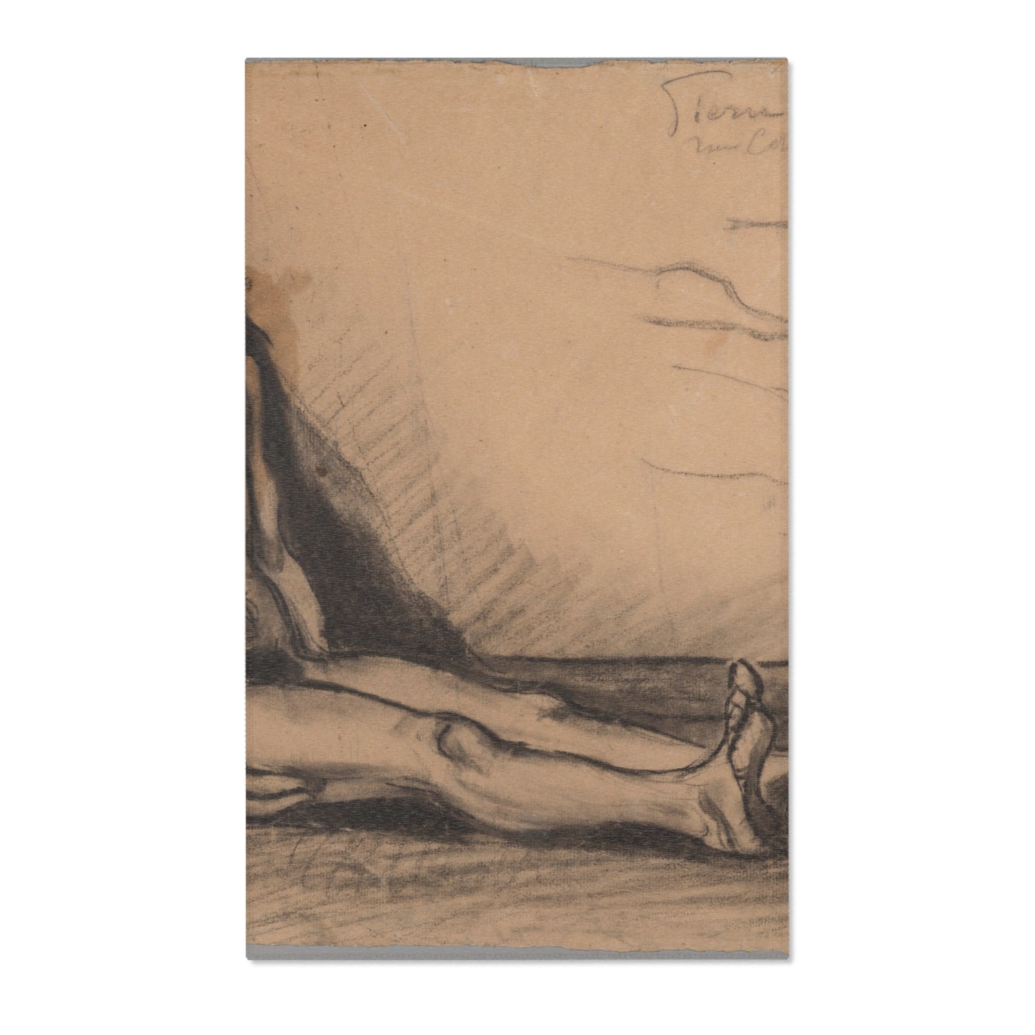 Study for L'Autopsie - Paul Cezanne Area Rug