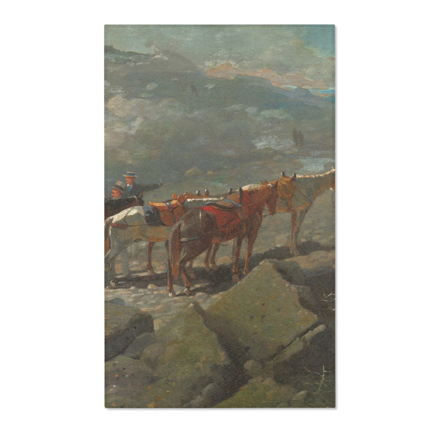 Mount Washington - Winslow Homer Area Rug