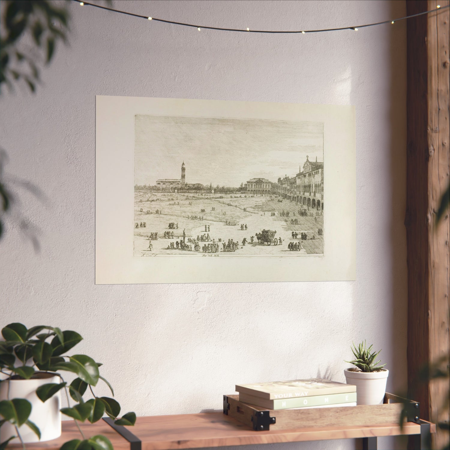 Prà della Valle - Canaletto Fine Art Poster