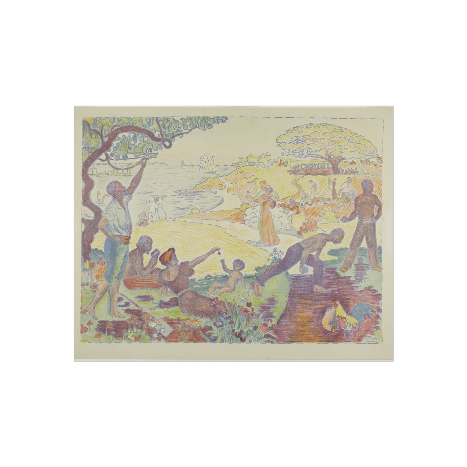 Paul Signac - In Times of Harmony | Fine Art Poster