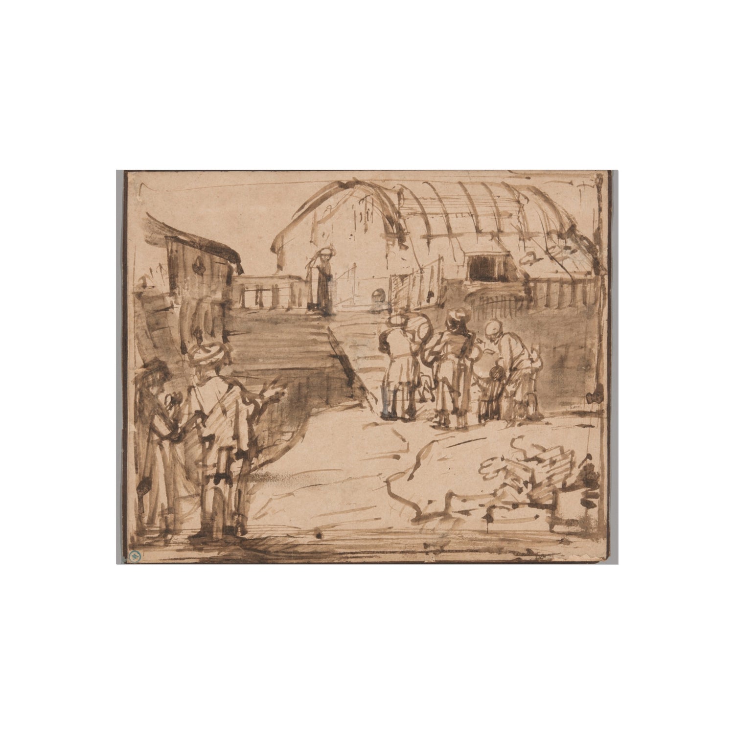 Rembrandt van Rijn - Noah's Ark | Fine Art Poster