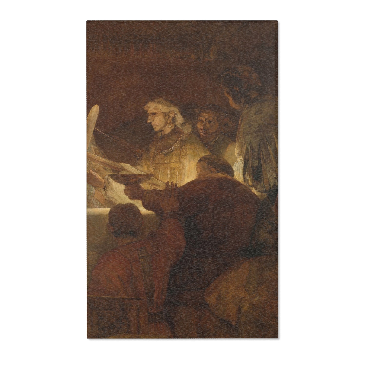 The Conspiracy of Claudius Civilis - Rembrandt van Rijn Area Rug