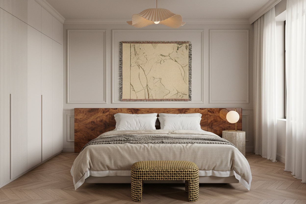 Babylone d'Allemagne - Toulouse-Lautrec Tapestry Blanket