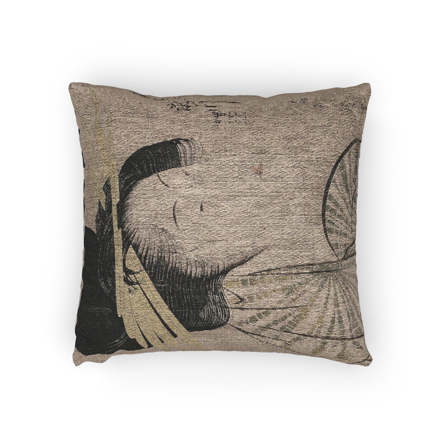 Courtesan Takigawa Seven Komachi - Kitagawa Utamaro Pillow