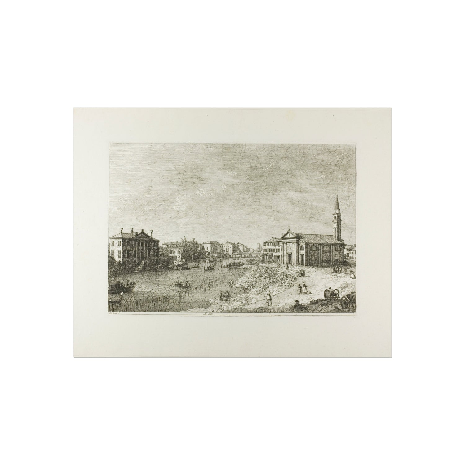 Al Dolo - Canaletto Fine Art Poster