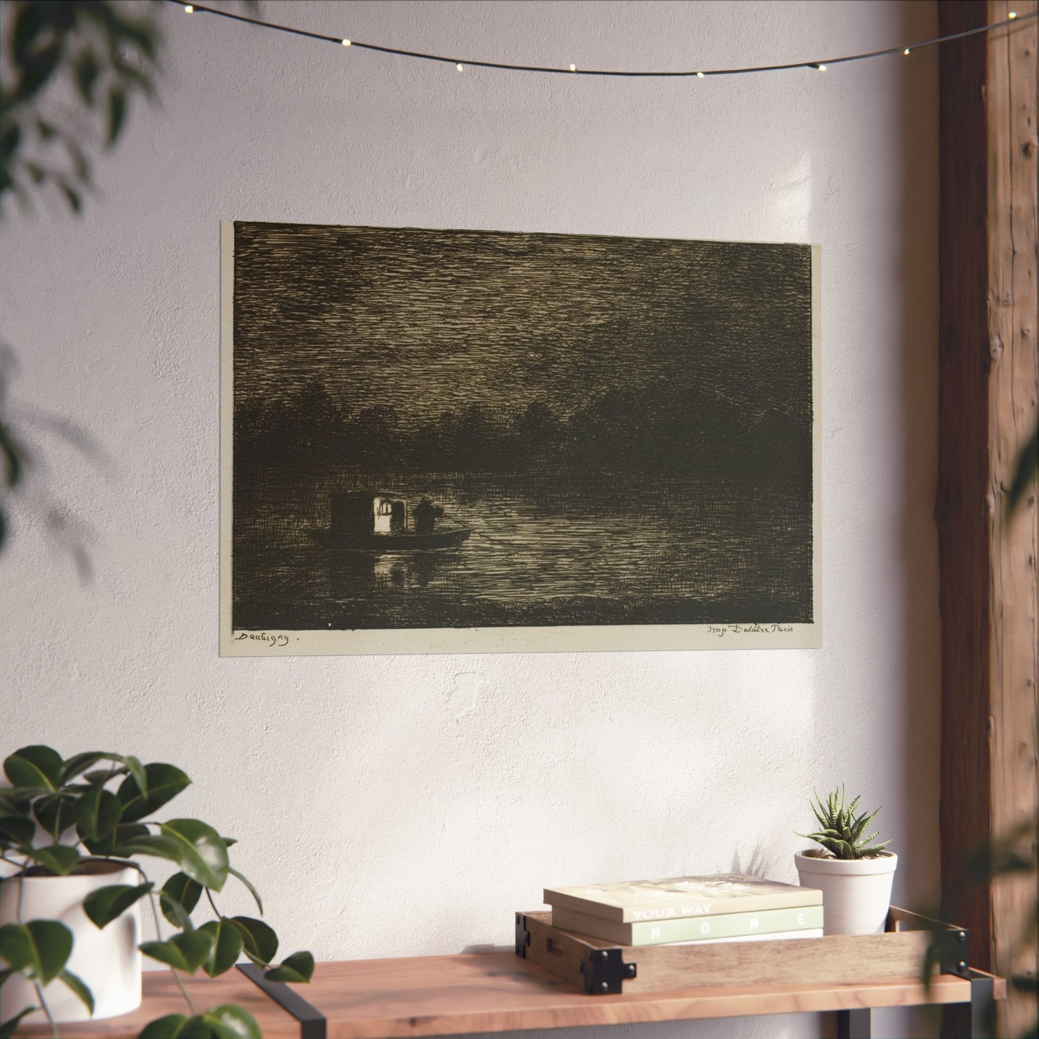 Night Voyage - Charles François Daubigny Fine Art Poster