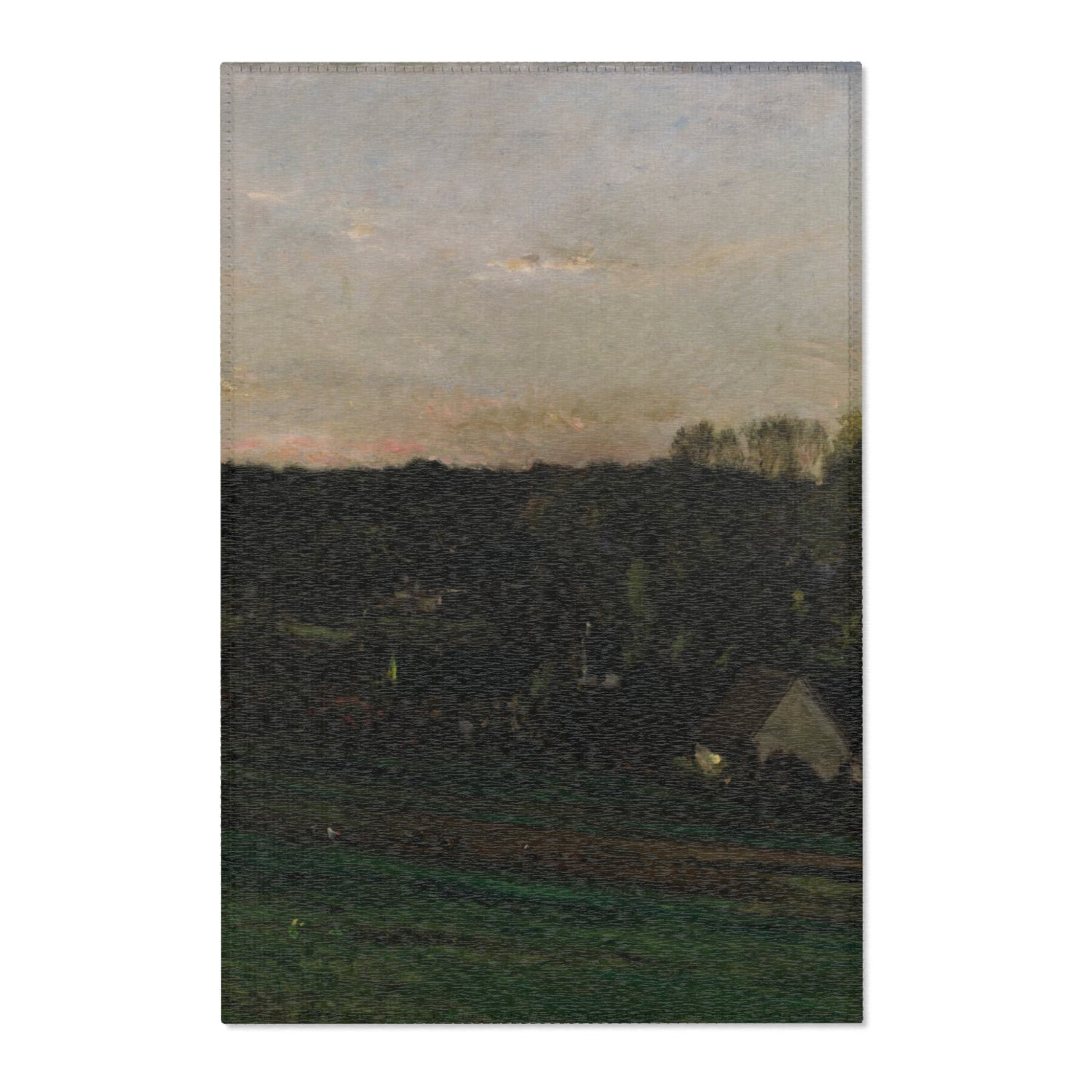 House of Mère Bazot - Charles François Daubigny Area Rug