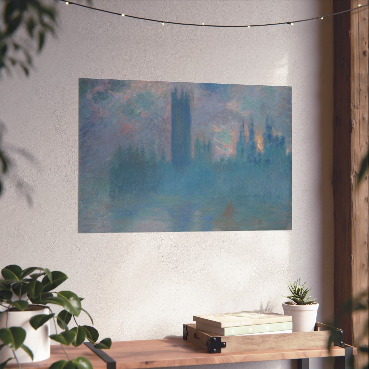 Houses of Parliament, London - Claude Monet Fine Art Poster