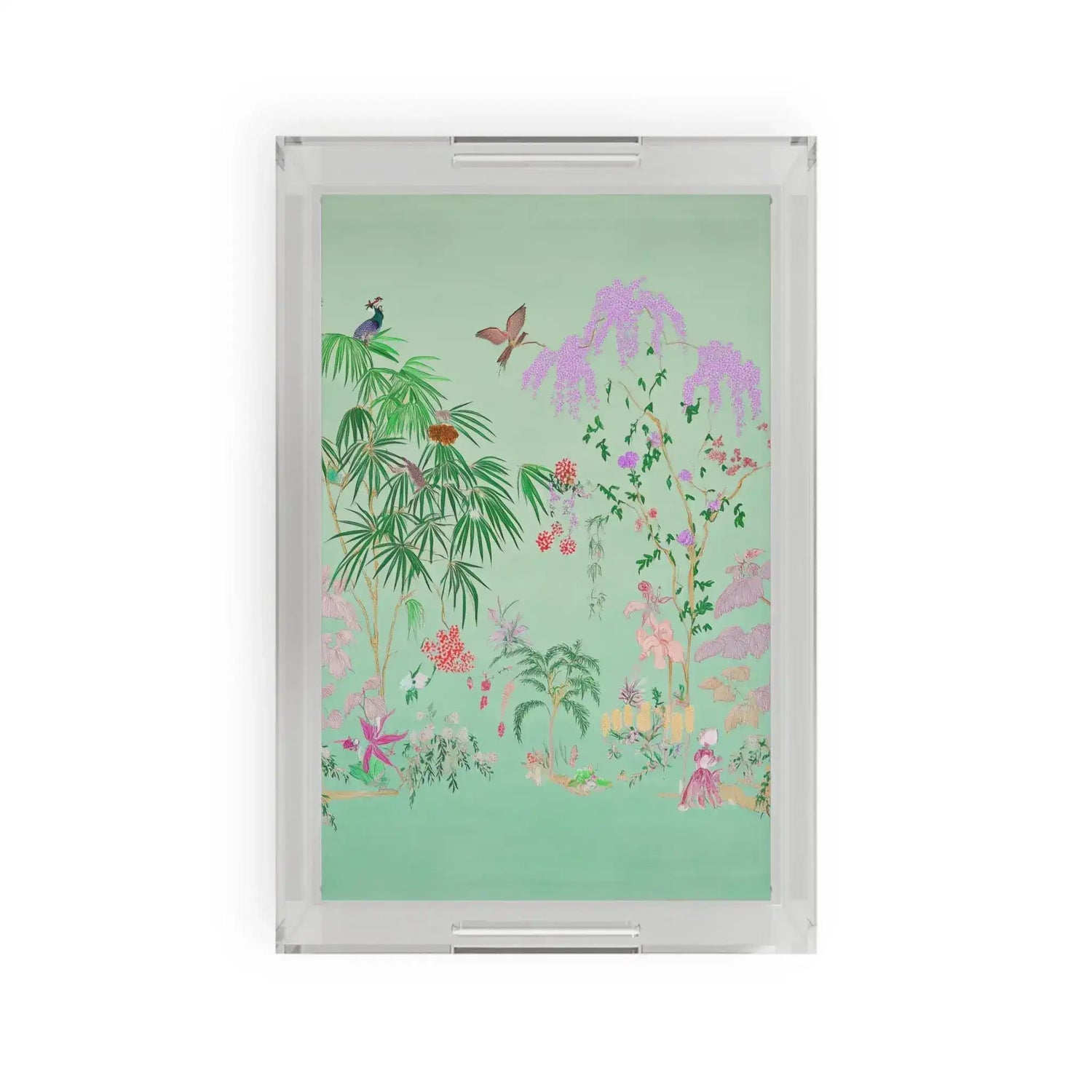 Exotic Birds & Botanicals Serving Tray